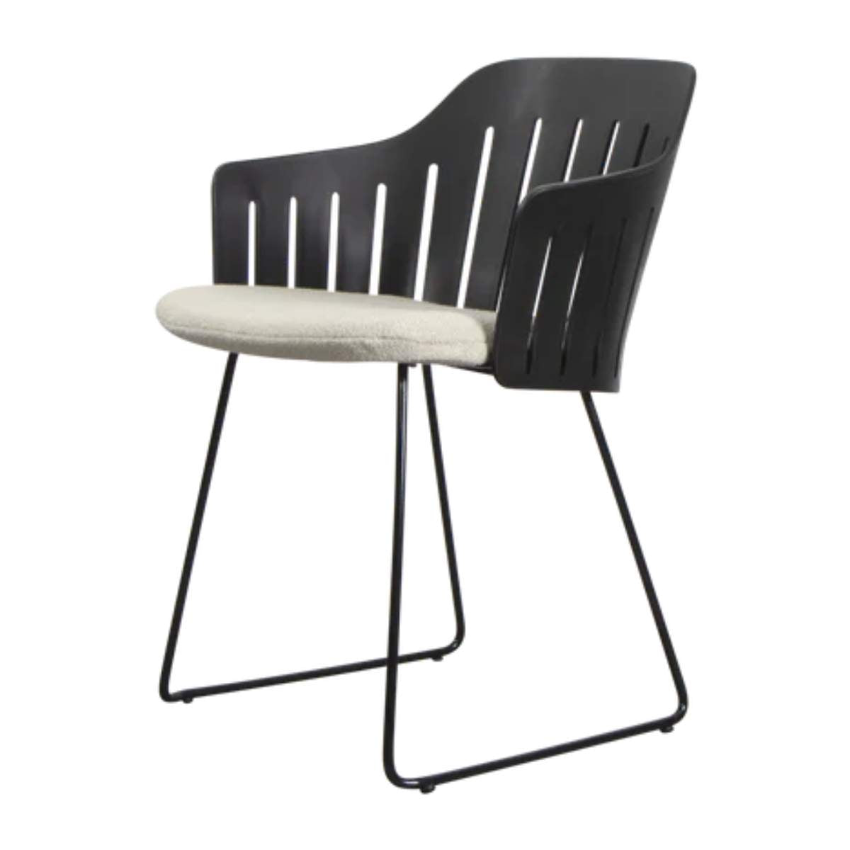 Cane-line Choice Chair Black and Dark Green