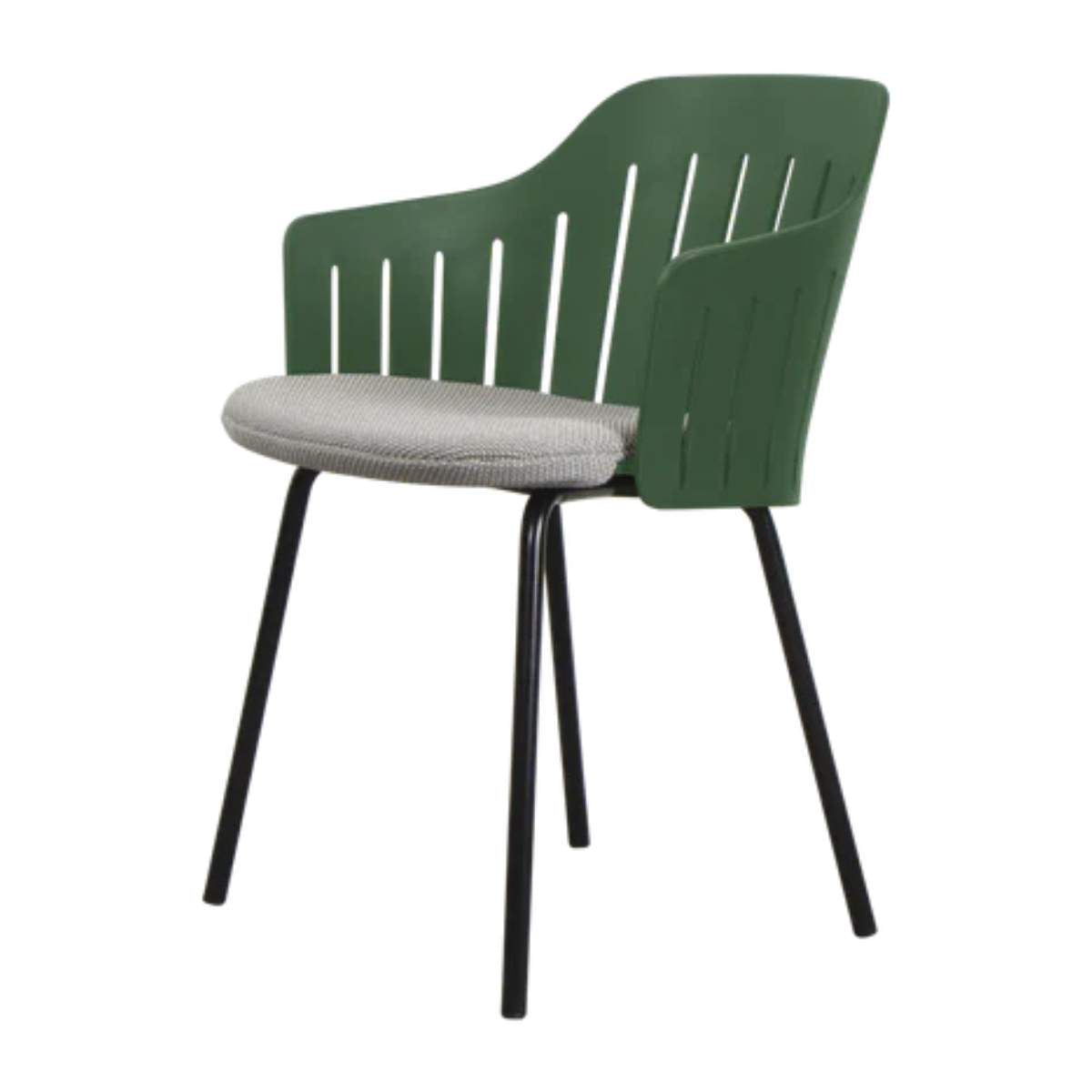 Cane-line Choice Chair Black and Dark Green