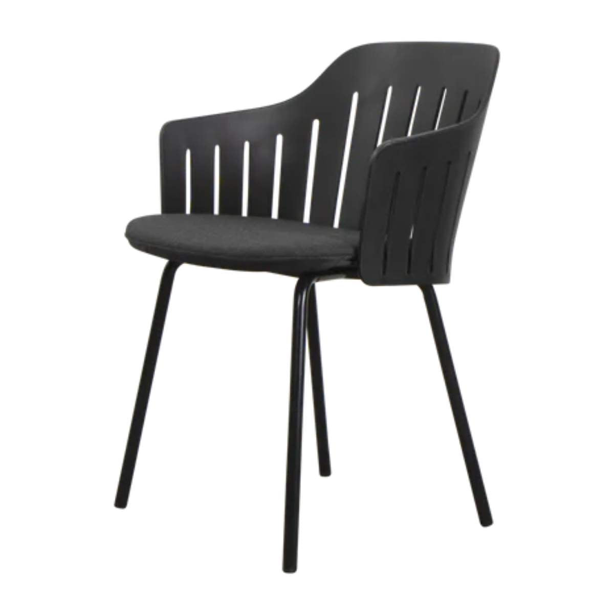 Cane-line Choice Chair Black and Dark Green