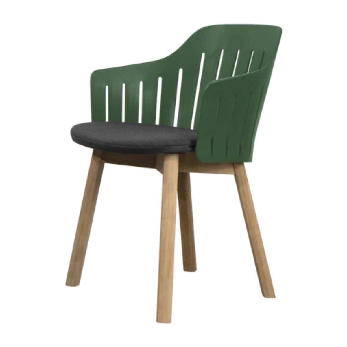 Cane-line Choice Chair Black and Dark Green
