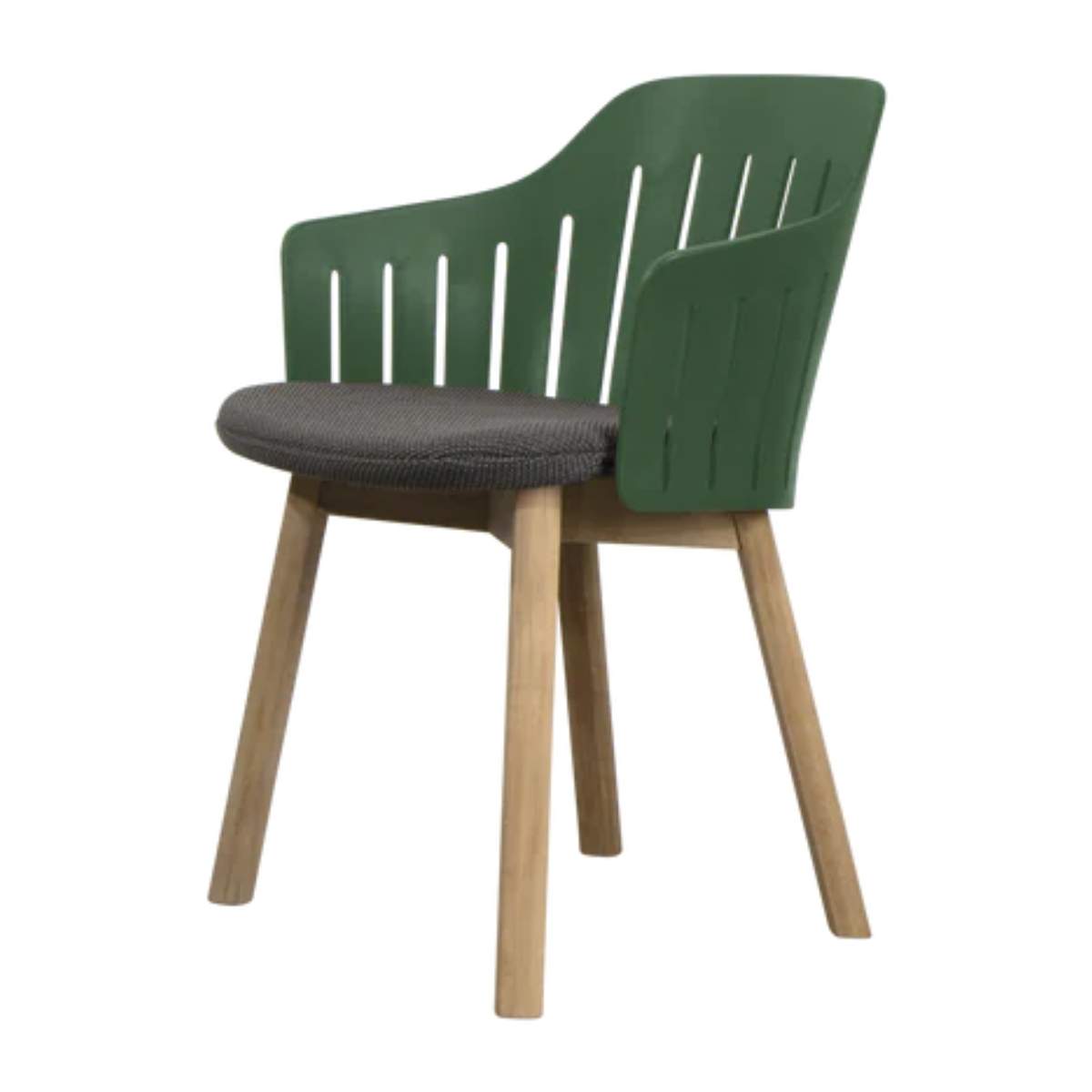 Cane-line Choice Chair Black and Dark Green