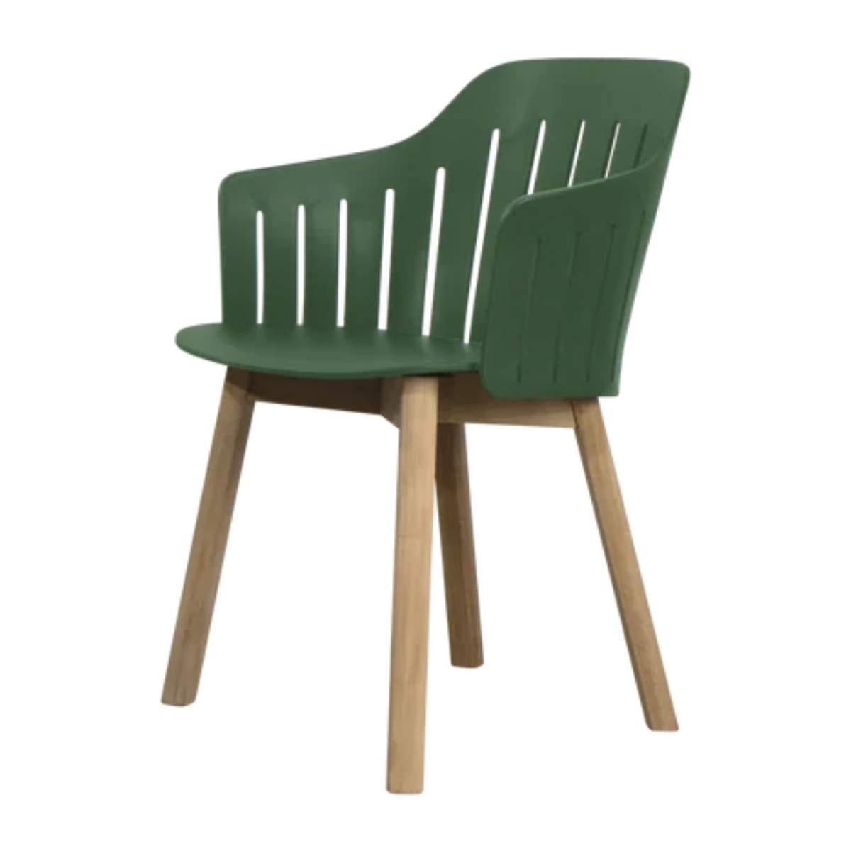 Cane-line Choice Chair Black and Dark Green