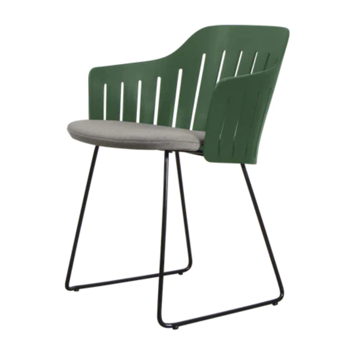 Cane-line Choice Chair Black and Dark Green