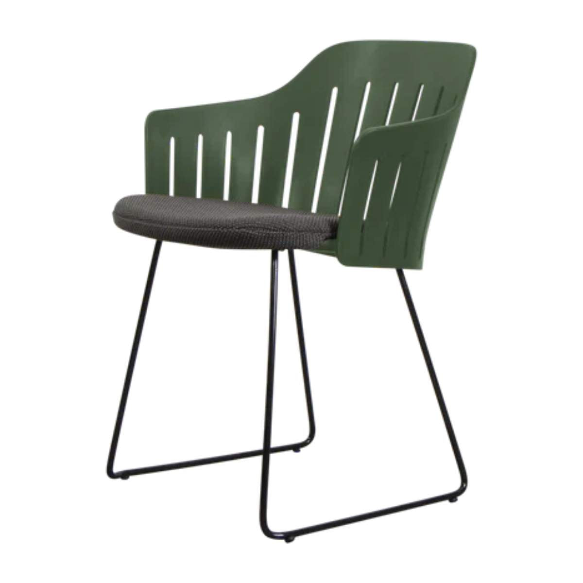 Cane-line Choice Chair Black and Dark Green