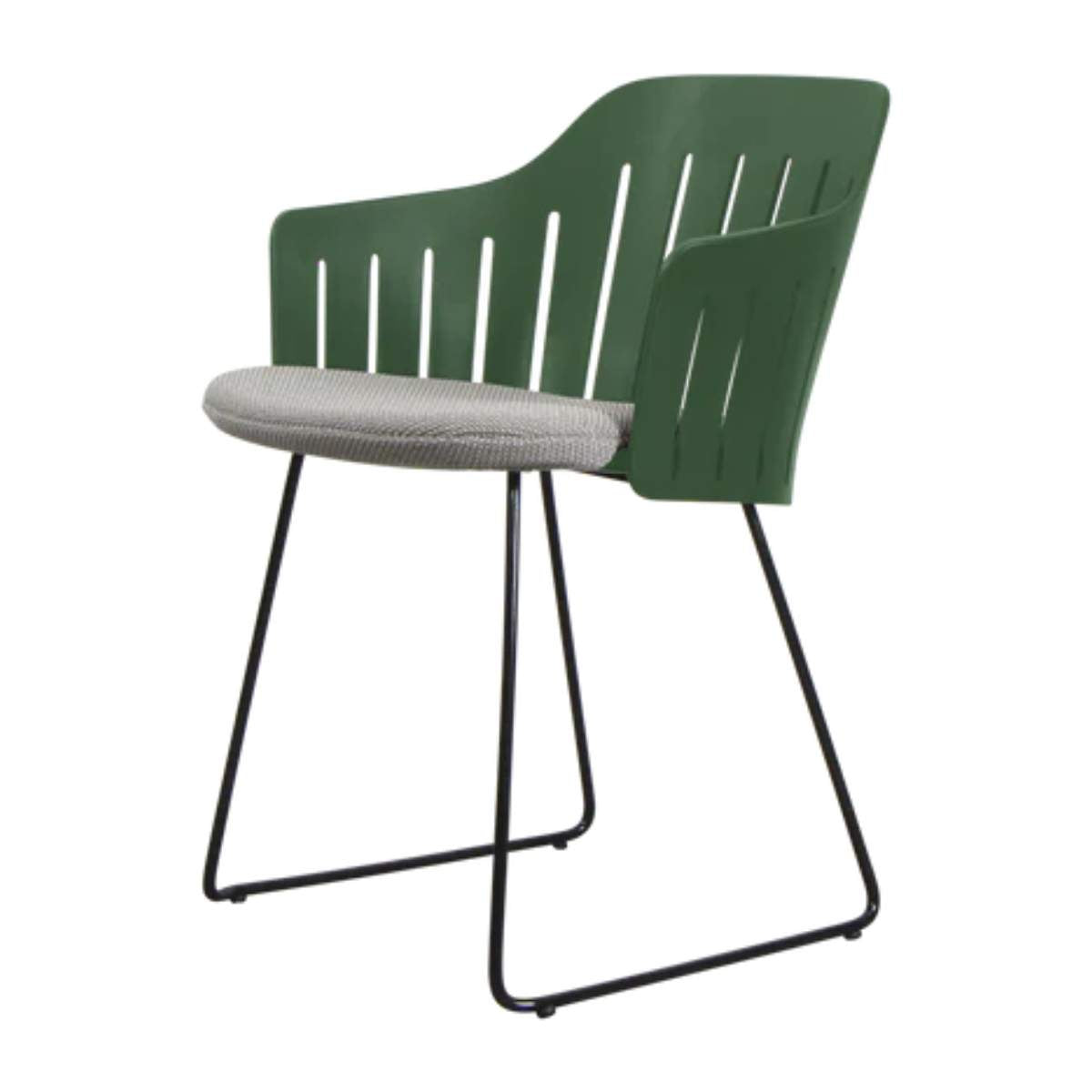 Cane-line Choice Chair Black and Dark Green