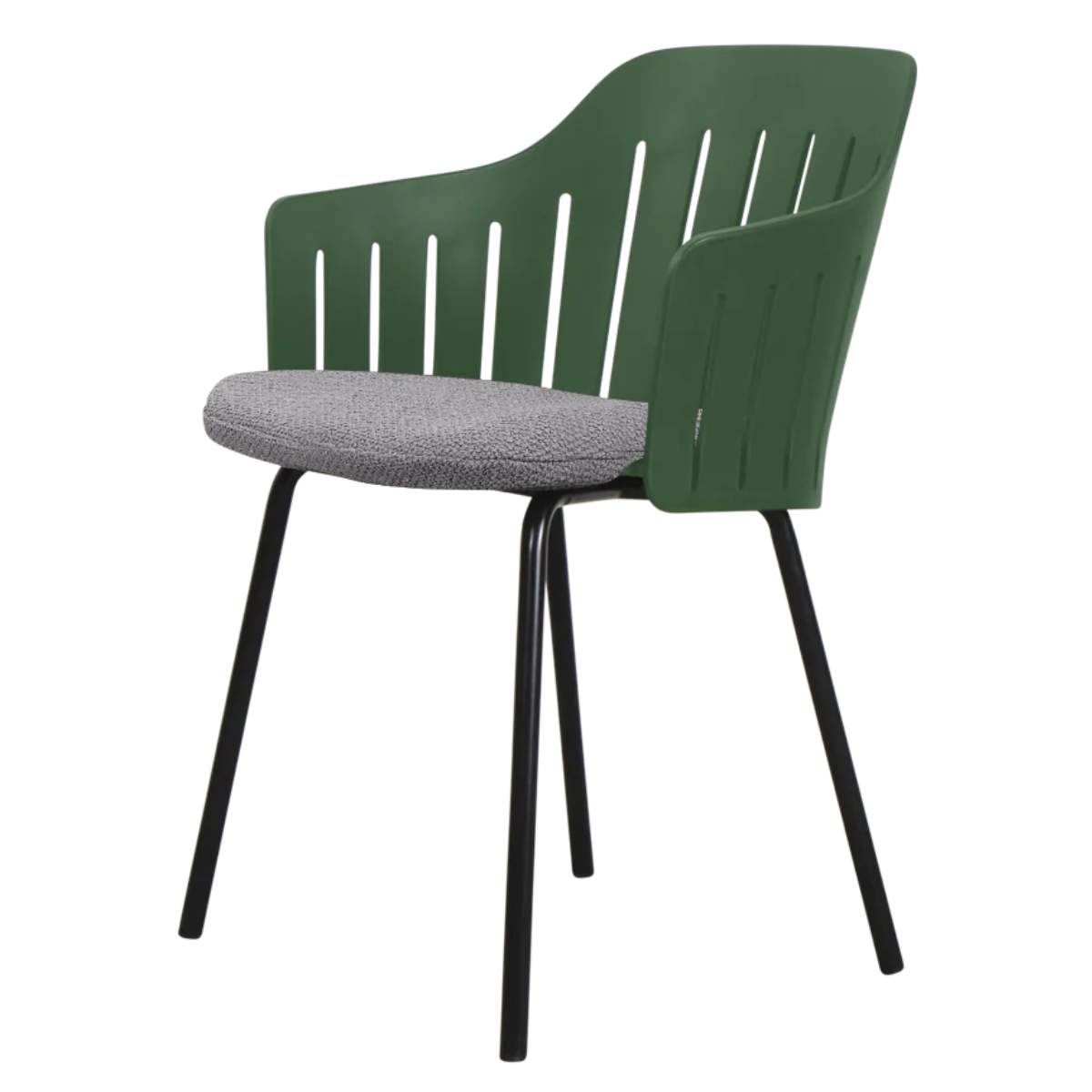 Cane-line Choice Chair Black and Dark Green