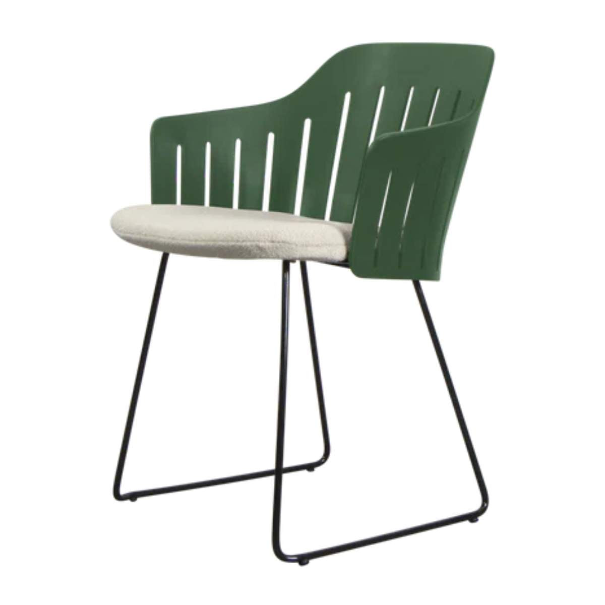 Cane-line Choice Chair Black and Dark Green