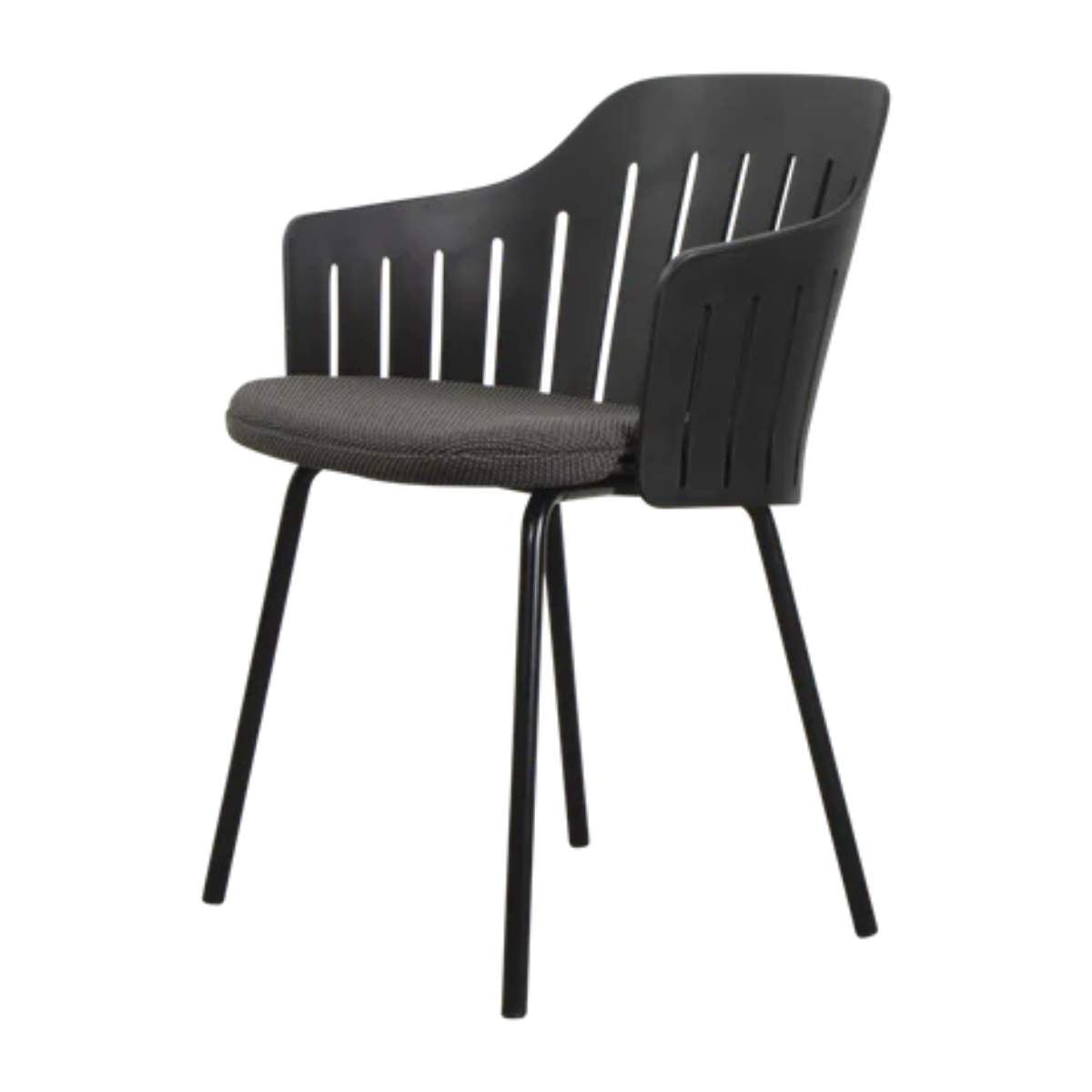 Cane-line Choice Chair Black and Dark Green