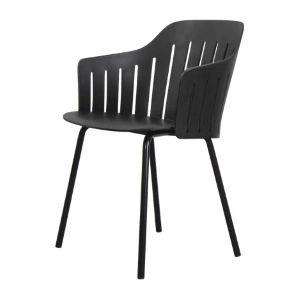 Cane-line Choice Chair Black and Dark Green