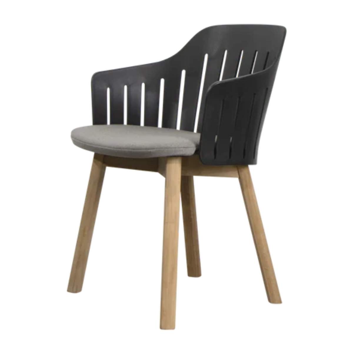 Cane-line Choice Chair Black and Dark Green
