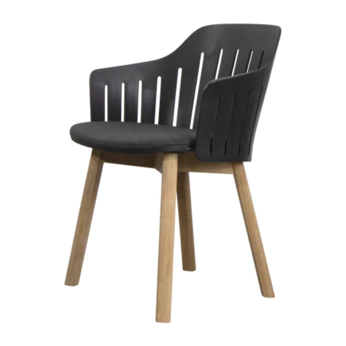 Cane-line Choice Chair Black and Dark Green
