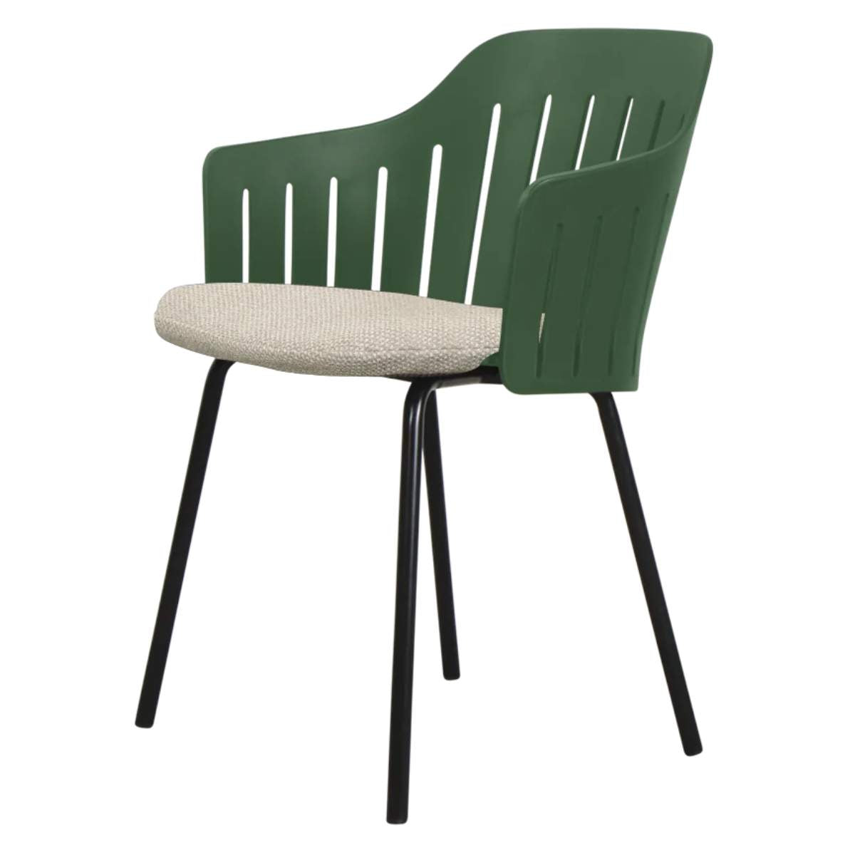 Cane-line Choice Chair Black and Dark Green