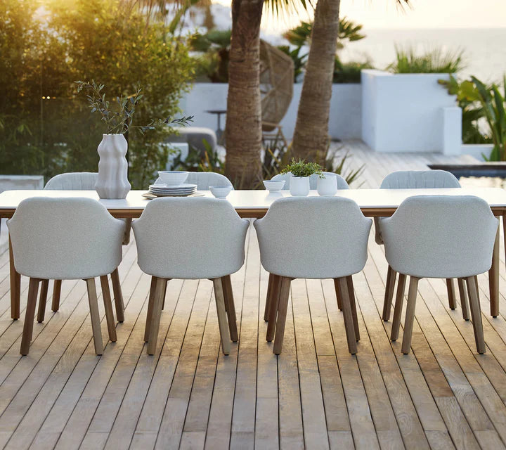 Cane-line Choice Chair Base with Sled Base Outdoor
