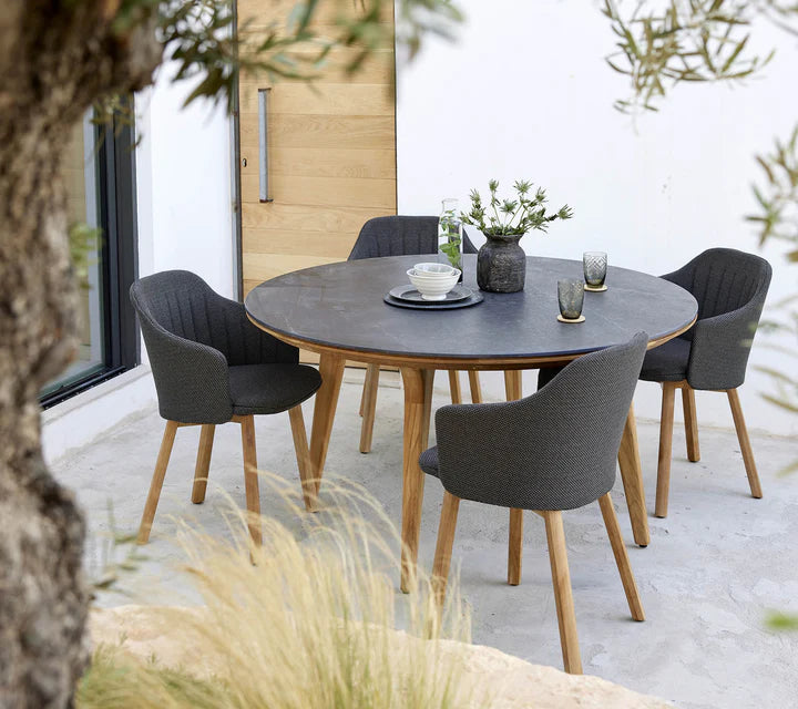Cane-line Choice Chair Base with Sled Base Outdoor