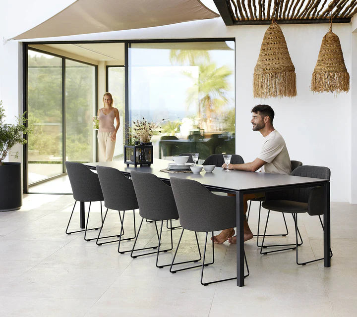 Cane-line Choice Chair Base with Sled Base Outdoor