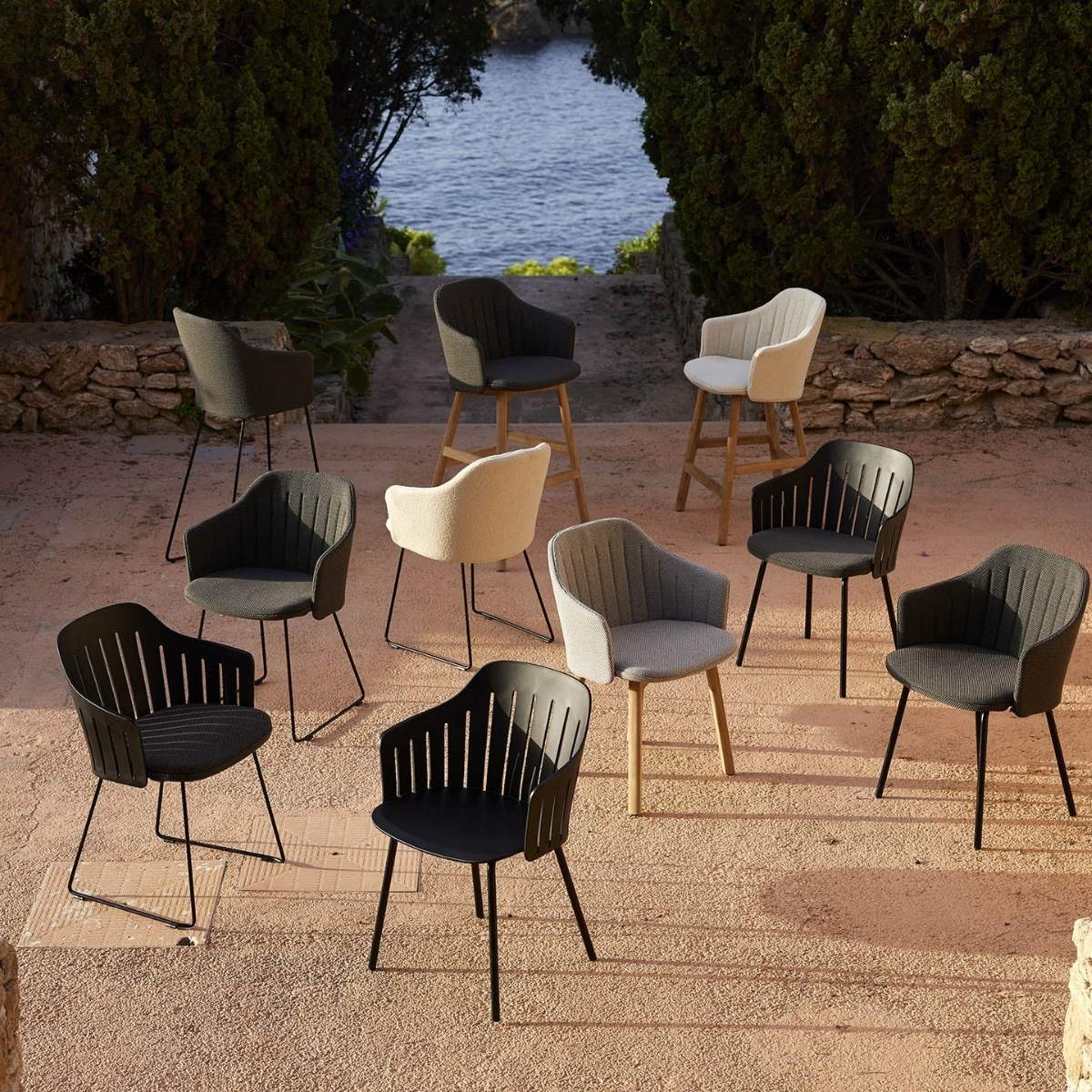 Cane-line Choice Chair Taupe and Sand