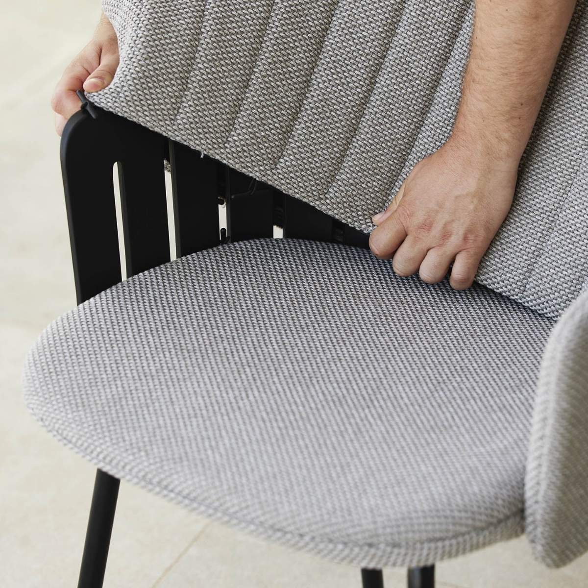 Cane-line Choice Chair Taupe and Sand