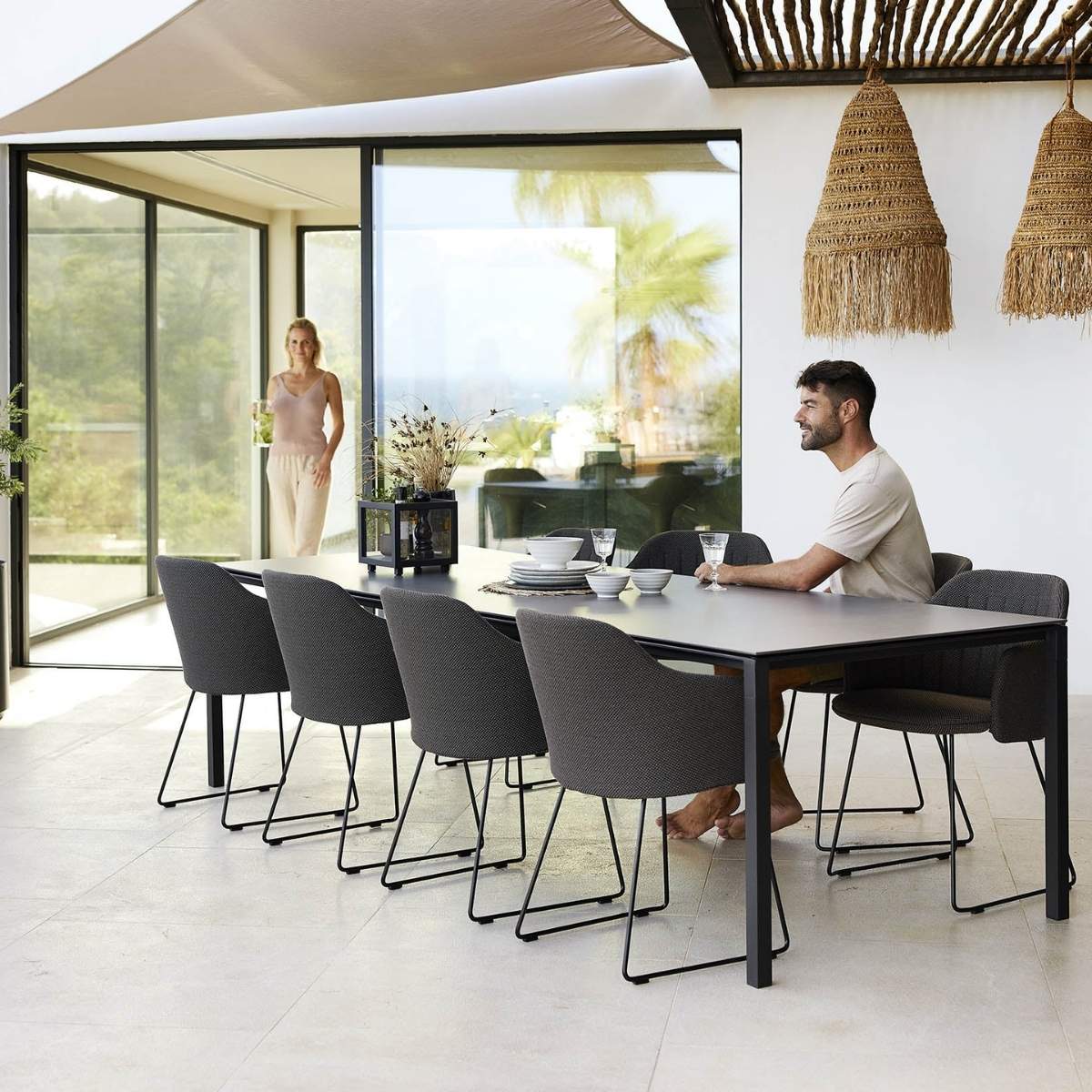 Cane-line Choice Chair Taupe and Sand