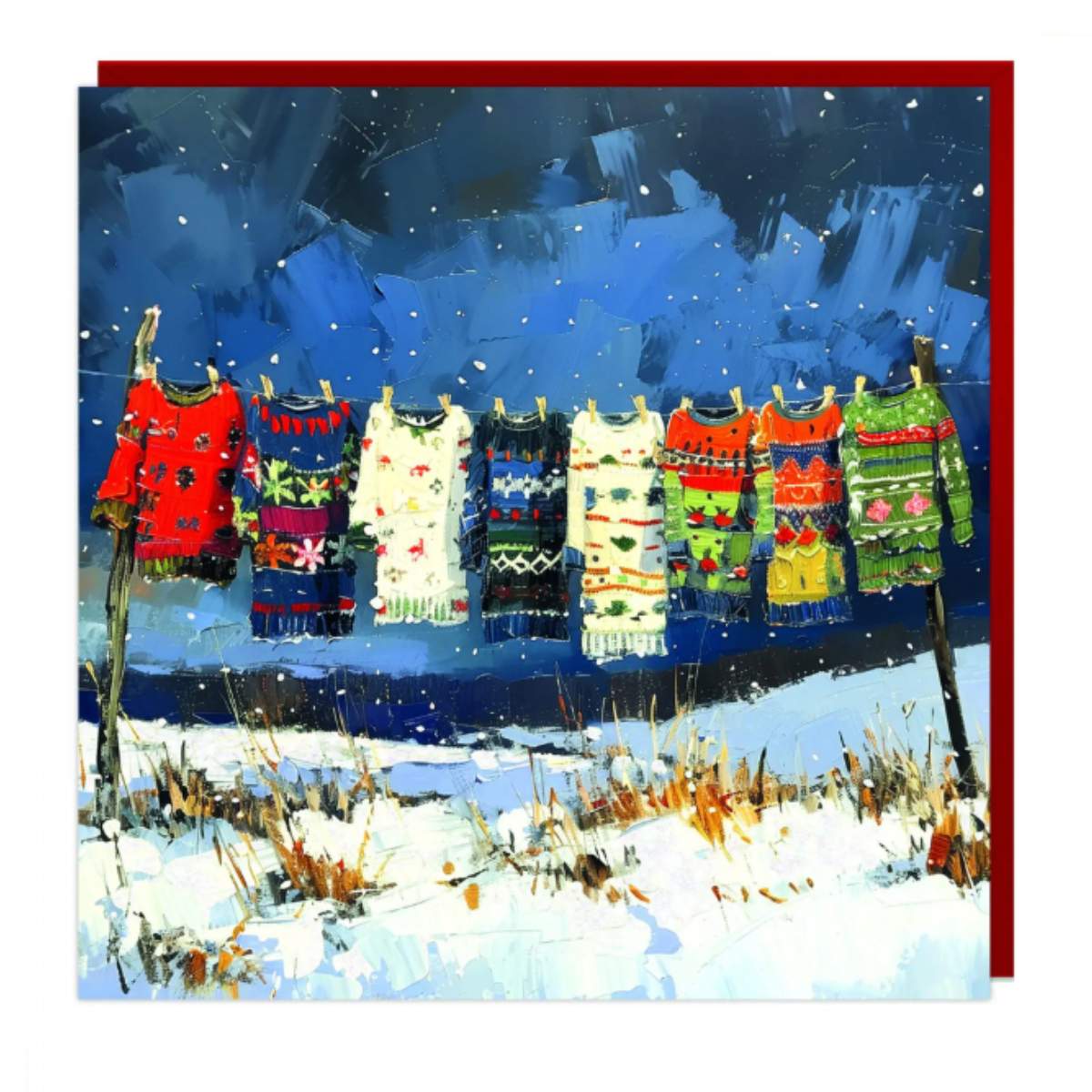 Artbeat Christmas Jumper Day Christmas Cards 48pk