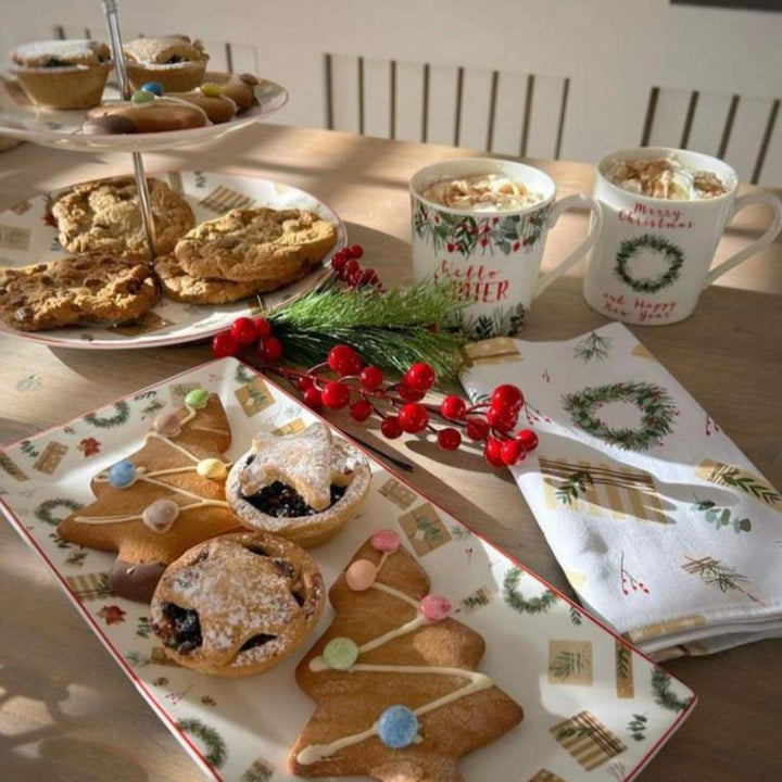 Mindy Brownes Christmas Spirit Set Of 6 Mugs