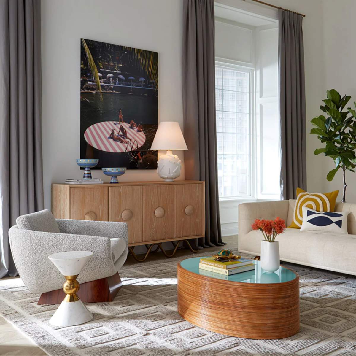 Jonathan Adler Chroma Medium Bowl