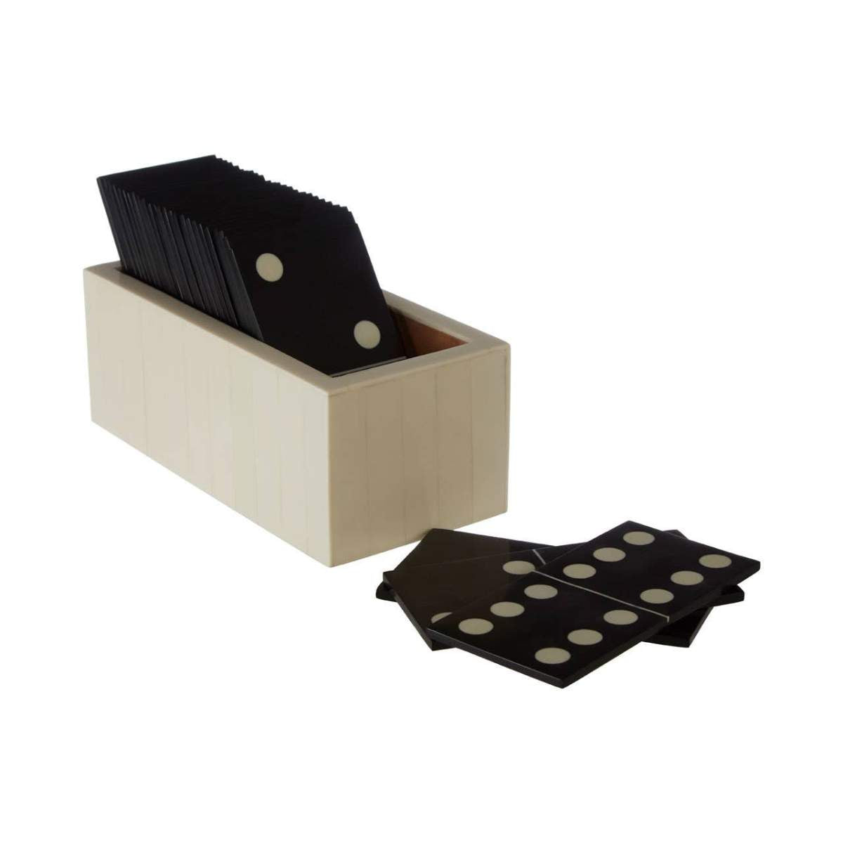 Beaumonde Home Churchill Games Black And White Domino Set