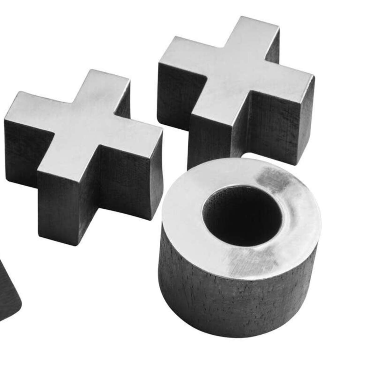 Beaumonde Home Churchill Games Black Mango Wood Noughts and Crosses