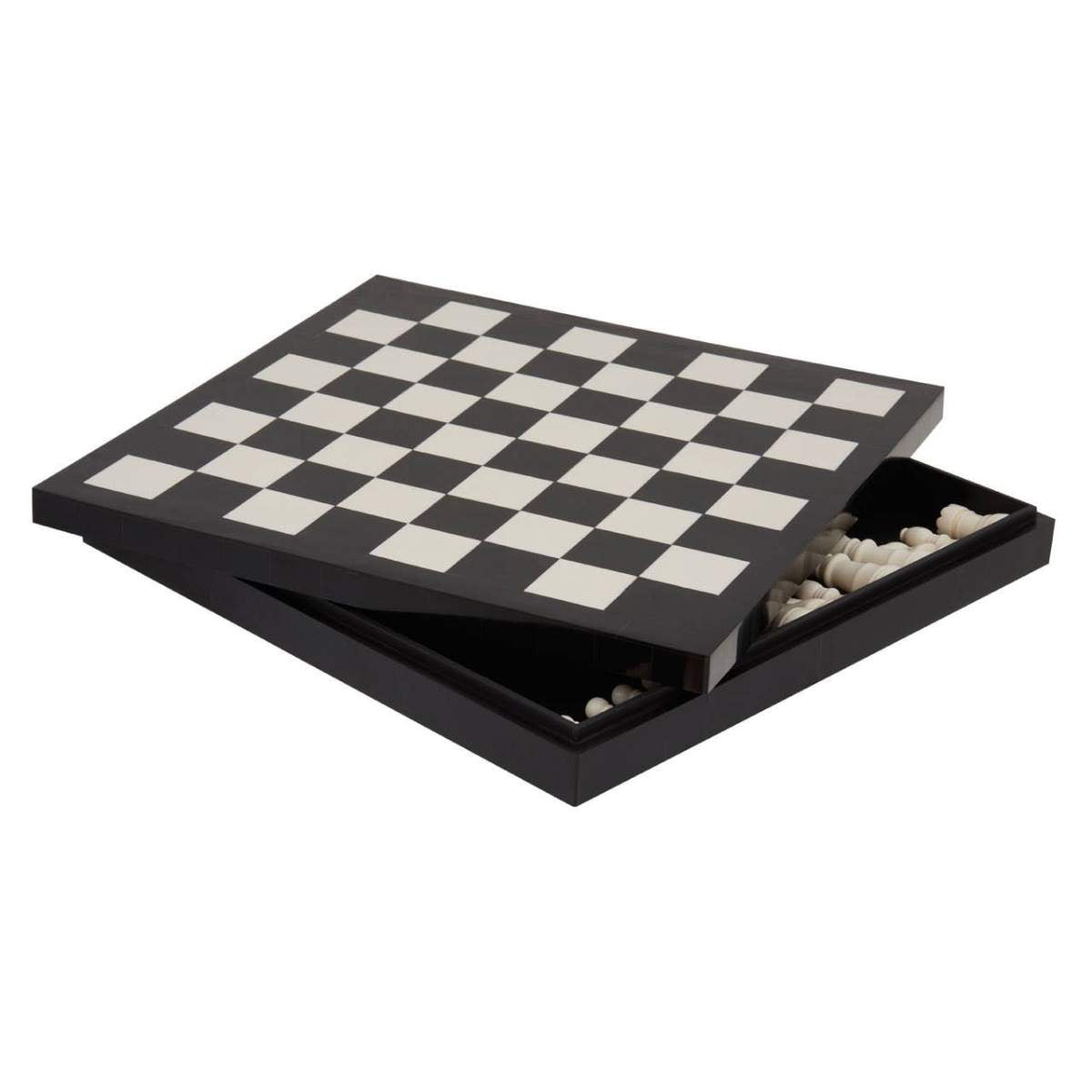 Beaumonde Home Churchill Games Black and White Chess Set