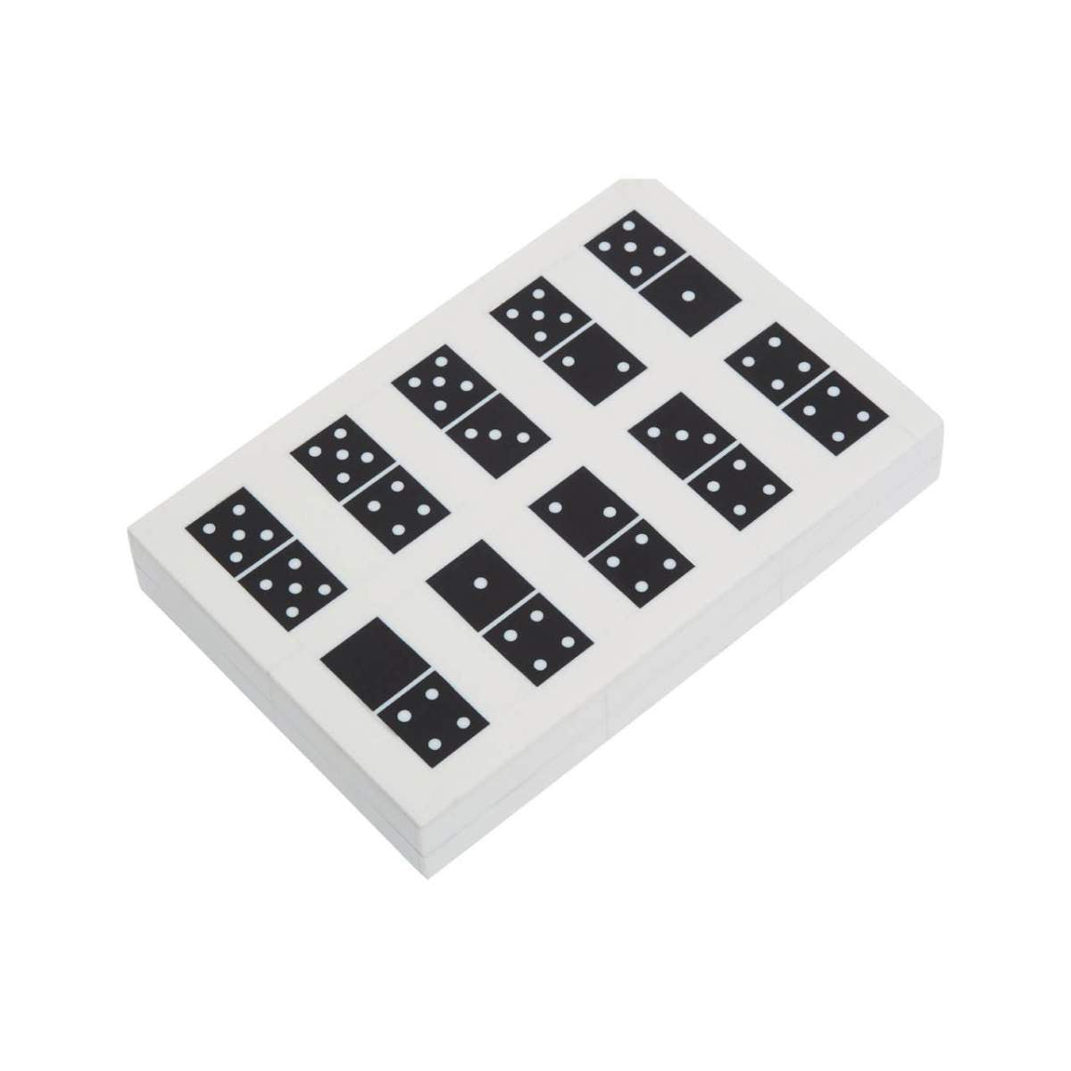Beaumonde Home Churchill Games Black and White Domino Box Set