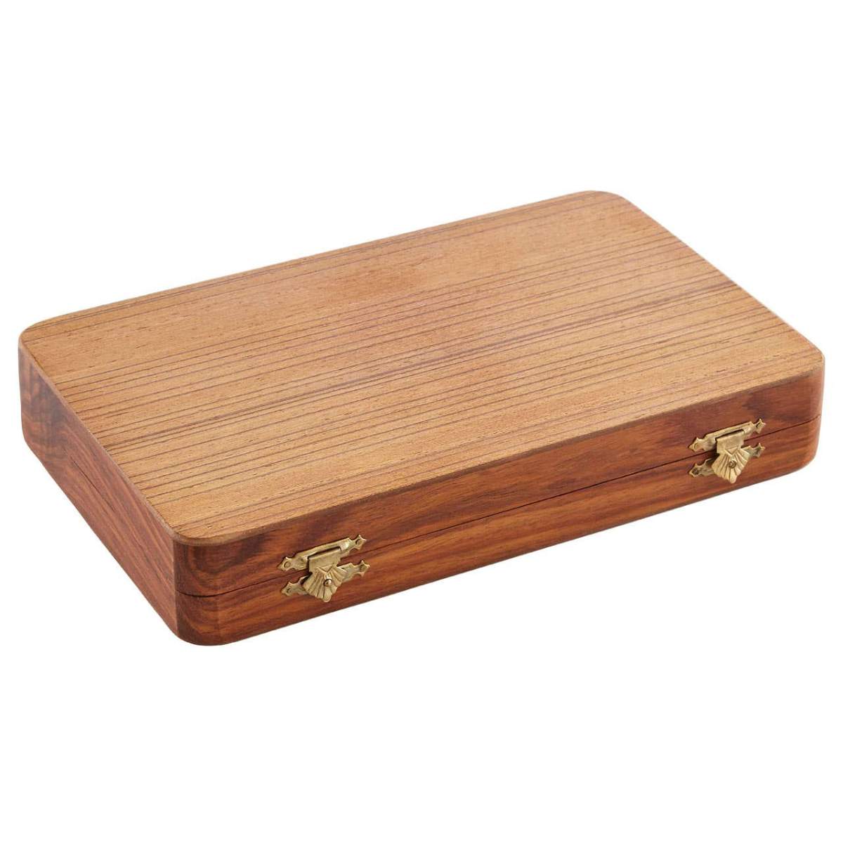 Beaumonde Home Churchill Games Brown Wood Backgammon Game