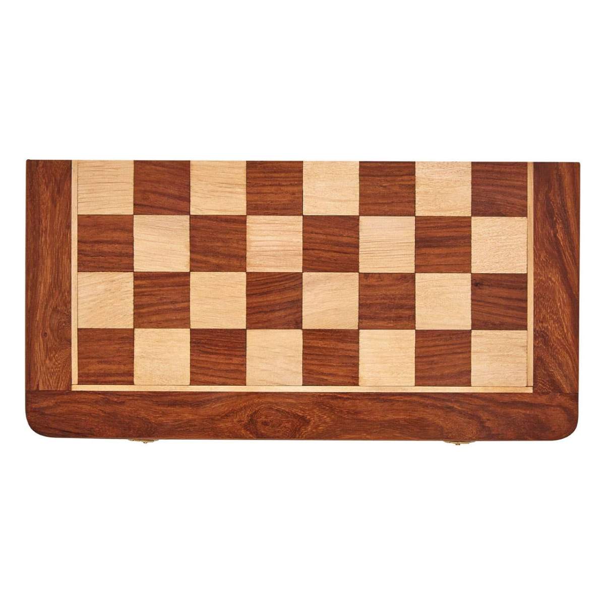 Beaumonde Home Churchill Games Brown Wood Magnetic Chess Game
