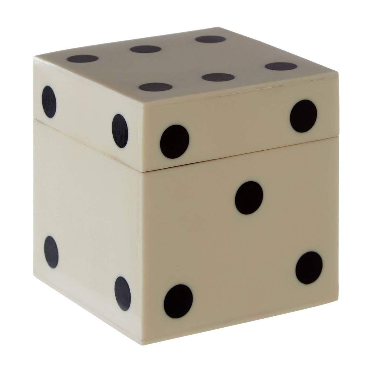 Beaumonde Home Churchill Games Dice Box with 5 Dice