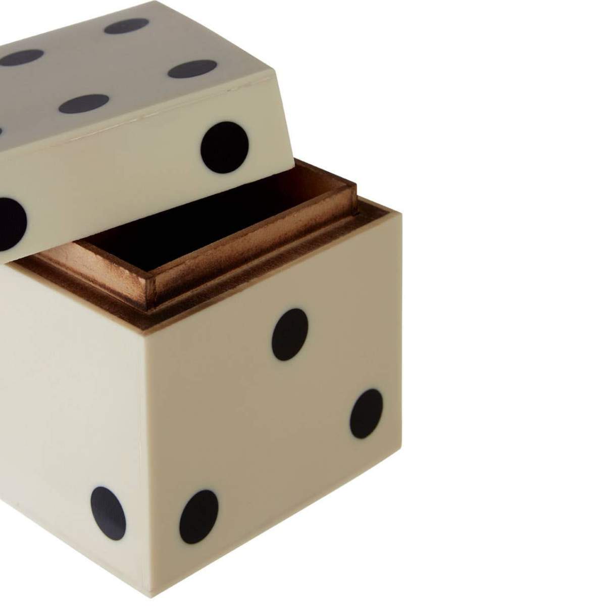 Beaumonde Home Churchill Games Dice Box with 5 Dice