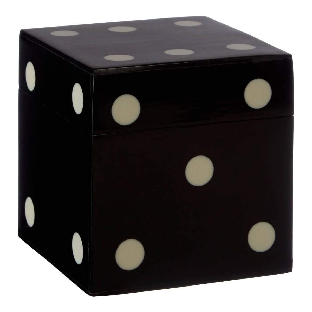 Beaumonde Home Churchill Games Dice Box with 5 Dice