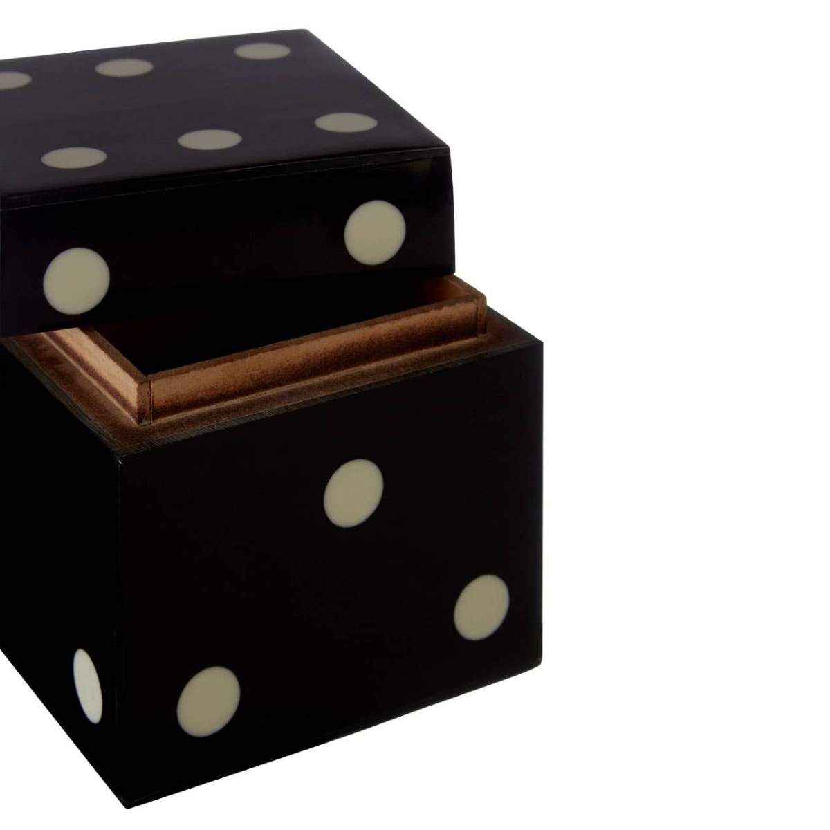 Beaumonde Home Churchill Games Dice Box with 5 Dice