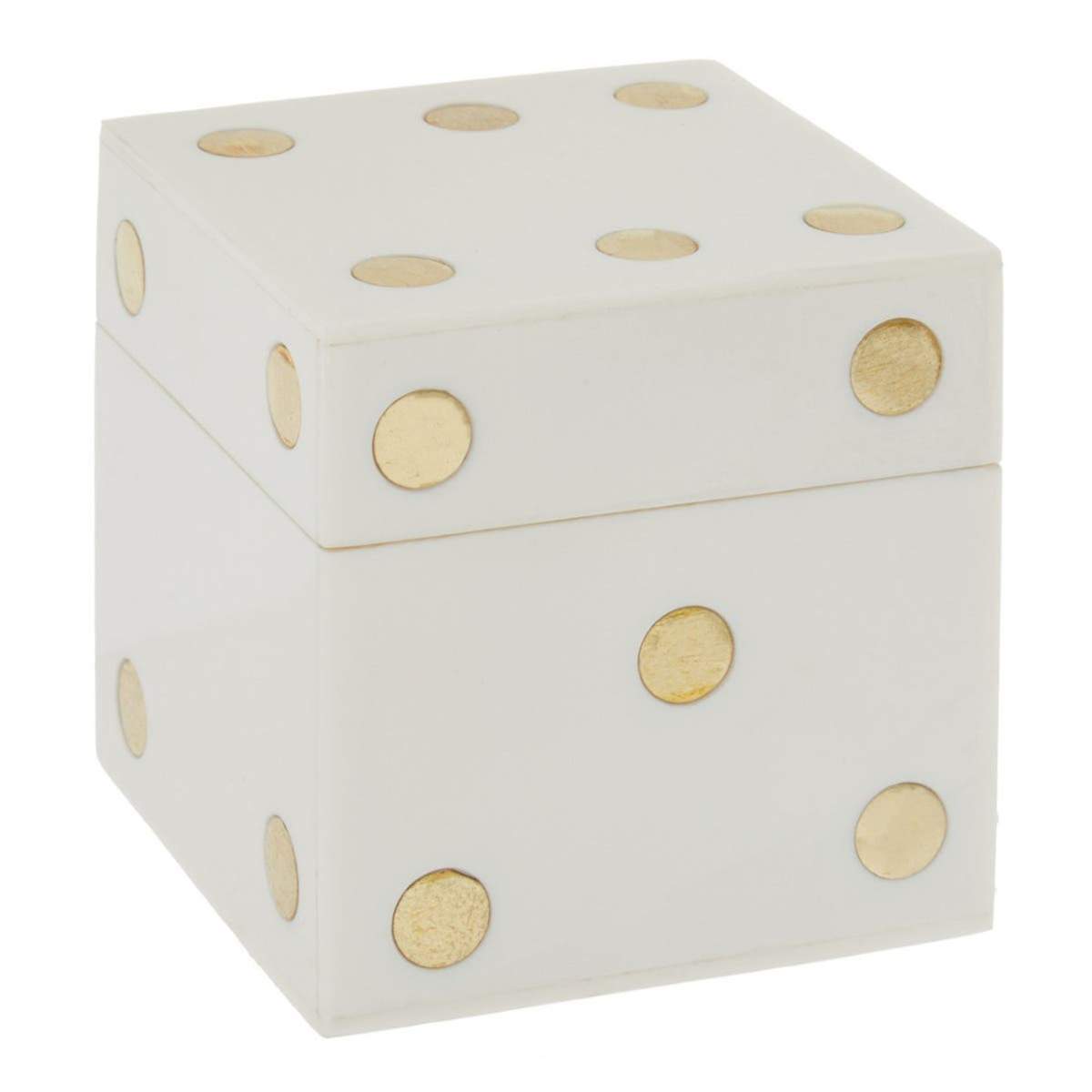 Beaumonde Home Churchill Games Dice Box with Five Dice