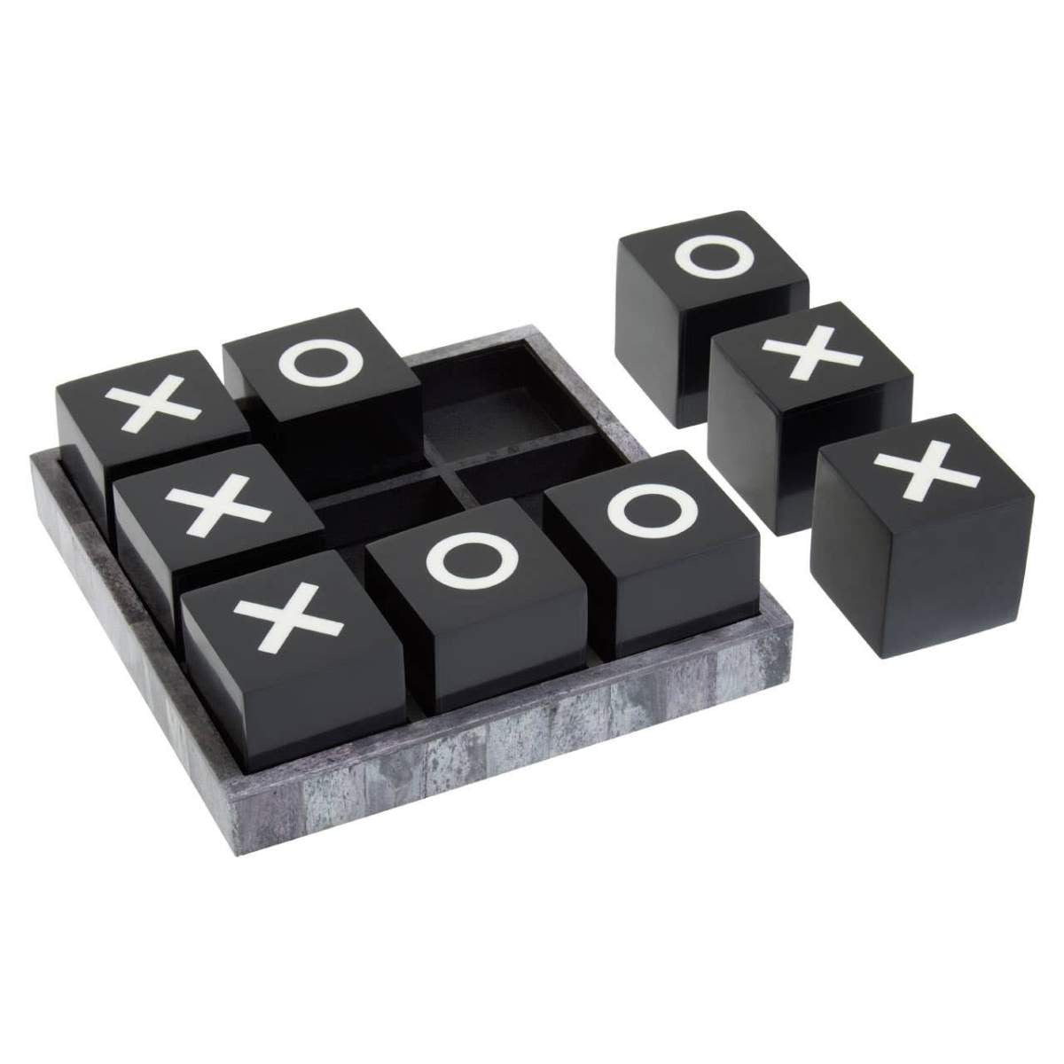 Beaumonde Home Churchill Games Black and White Noughts and Crosses