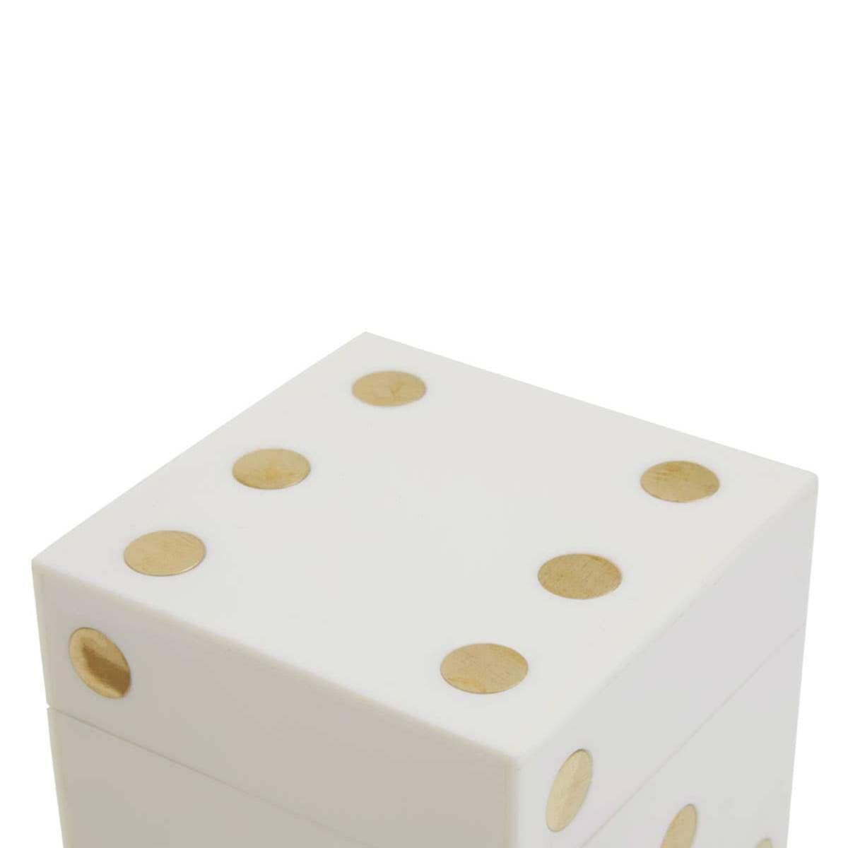 Beaumonde Home Churchill Games Dice Box with Five Dice