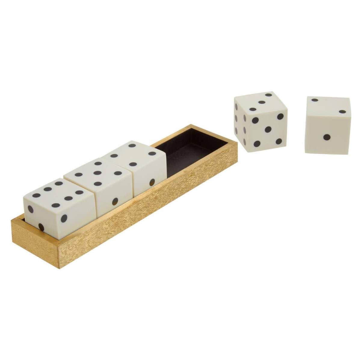 Beaumonde Home Churchill Games Dice Set with 5 Dice