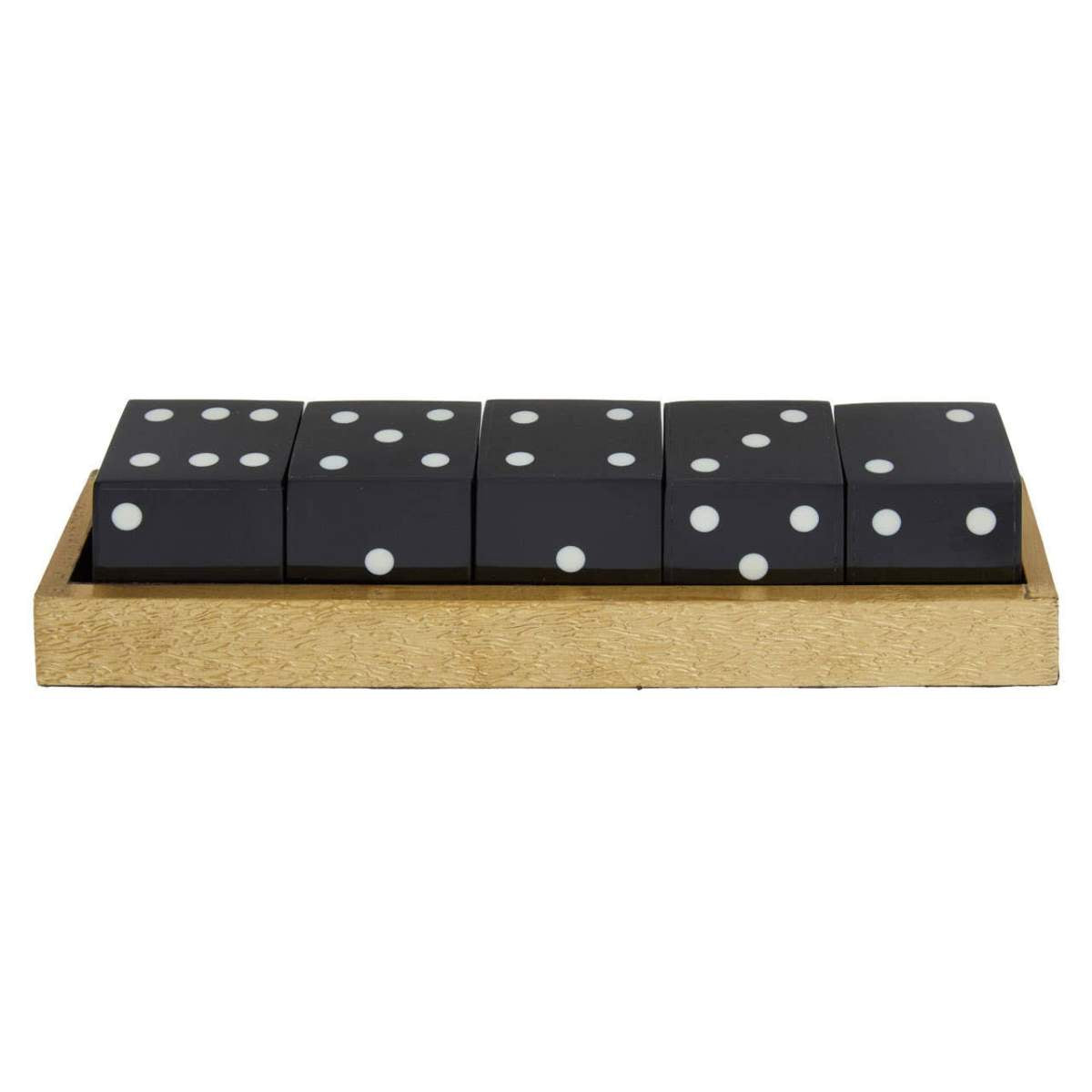 Beaumonde Home Churchill Games Dice Set with 5 Dice