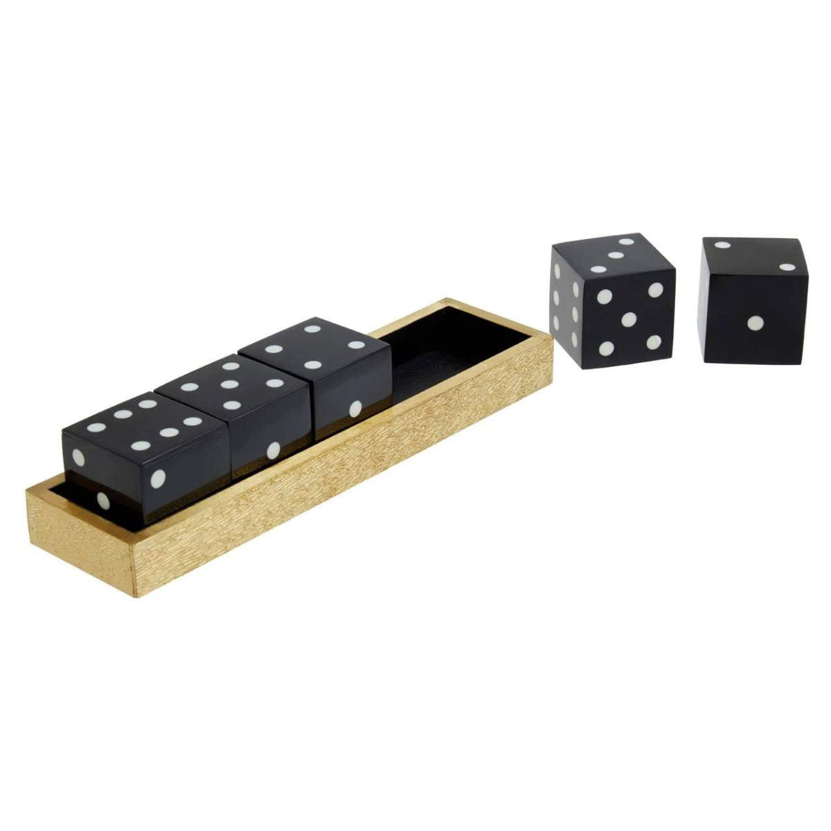 Beaumonde Home Churchill Games Dice Set with 5 Dice