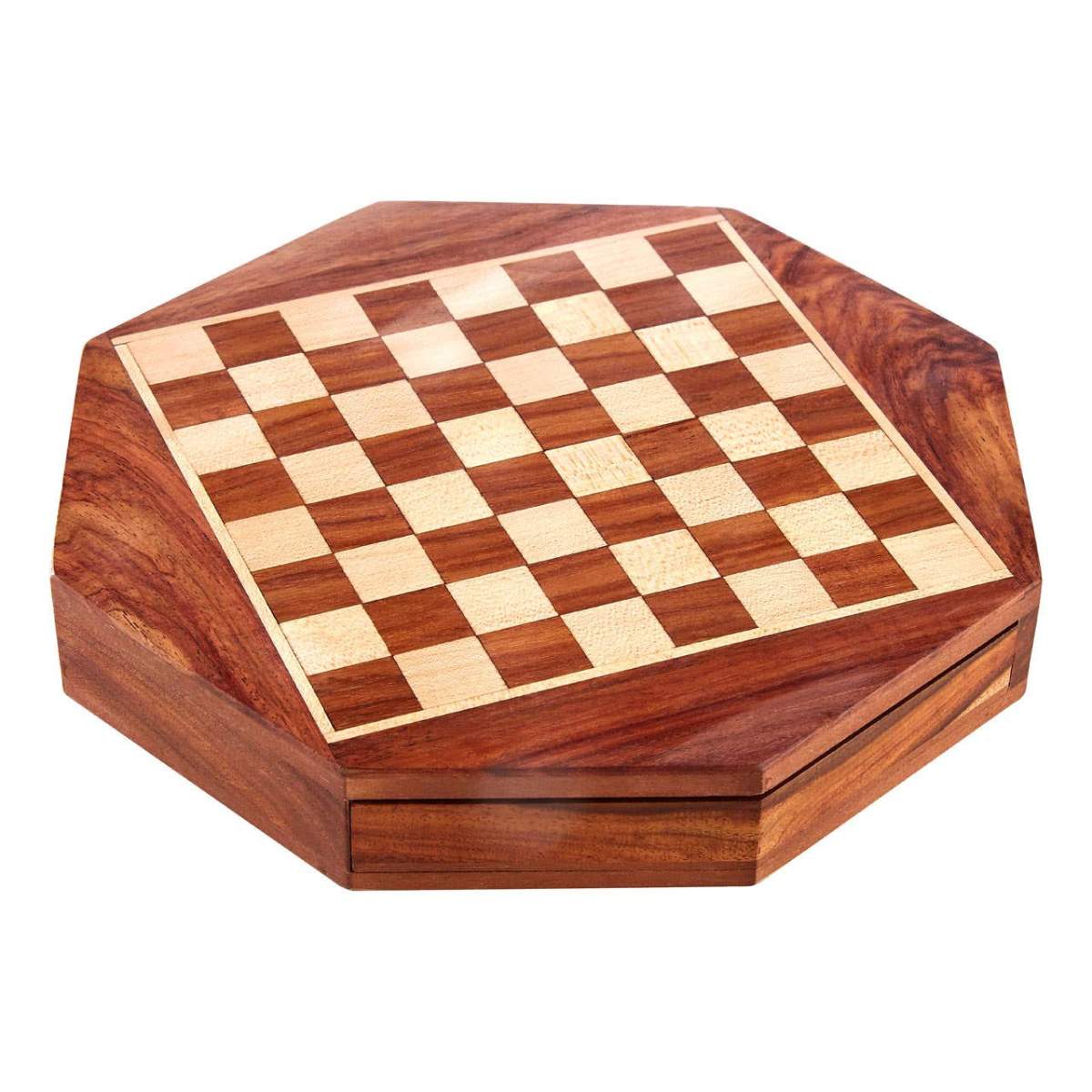 Beaumonde Home Churchill Games Octagonal Magnetic Chess Game