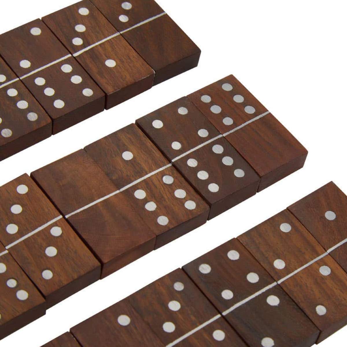 Beaumonde Home Churchill Games Set With Dominoes Dice and Playing Cards
