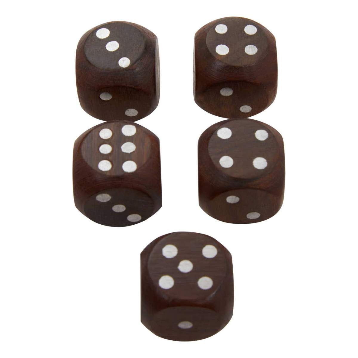 Beaumonde Home Churchill Games Set With Dominoes Dice and Playing Cards