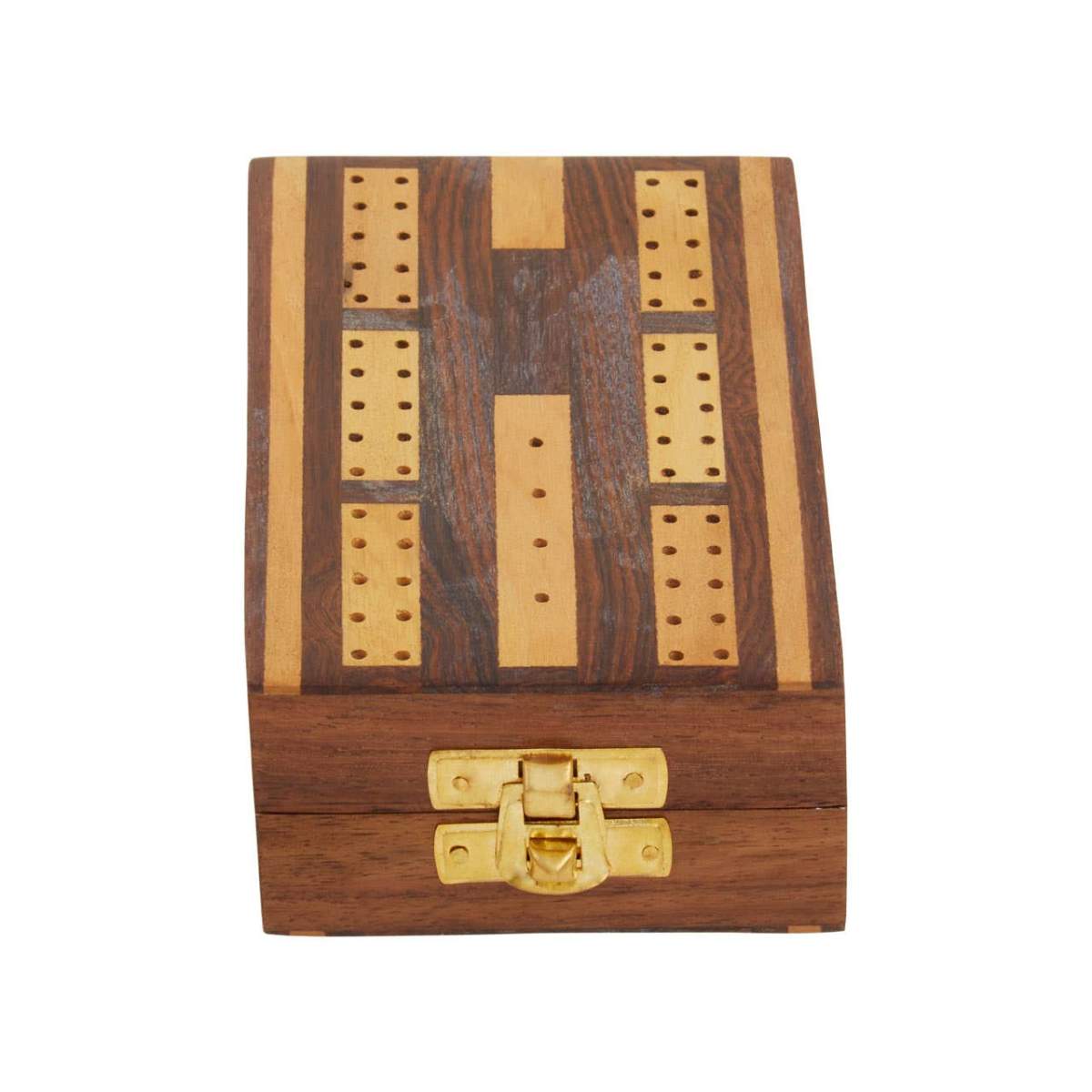 Beaumonde Home Churchill Games Sheesham Wood Cribbage Set