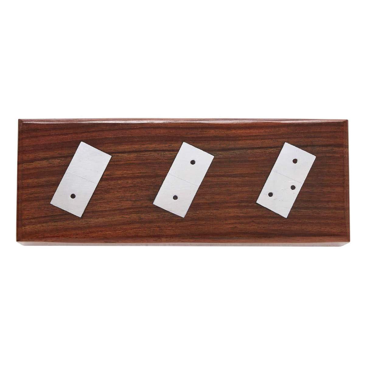 Beaumonde Home Churchill Games Sheesham Wood Domino Set