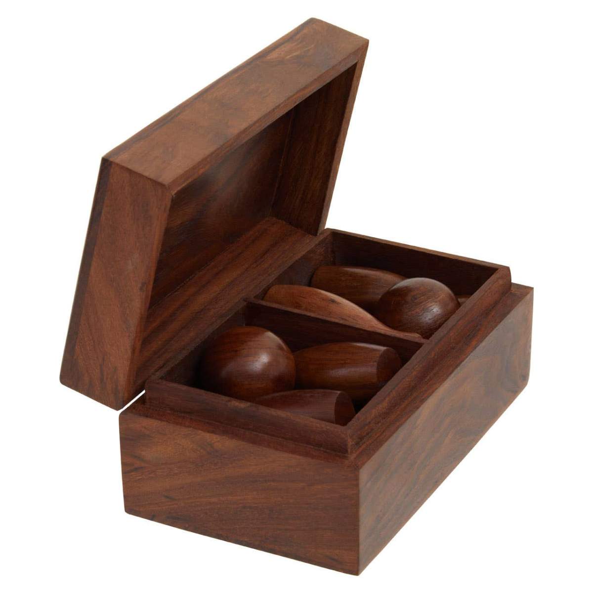 Beaumonde Home Churchill Games Sheesham Wood Skittles Set