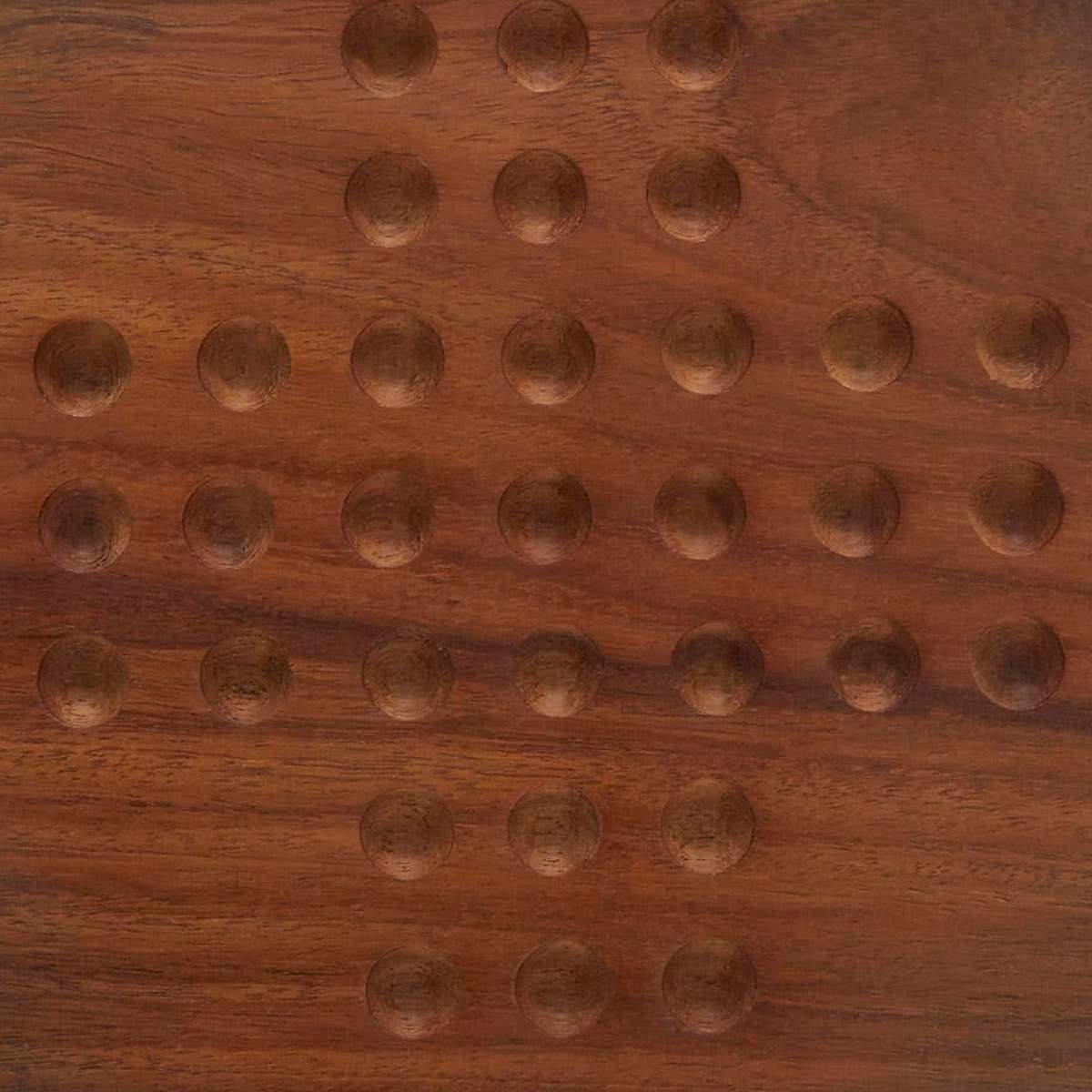 Beaumonde Home Churchill Games Sheesham Wood Solitaire Game