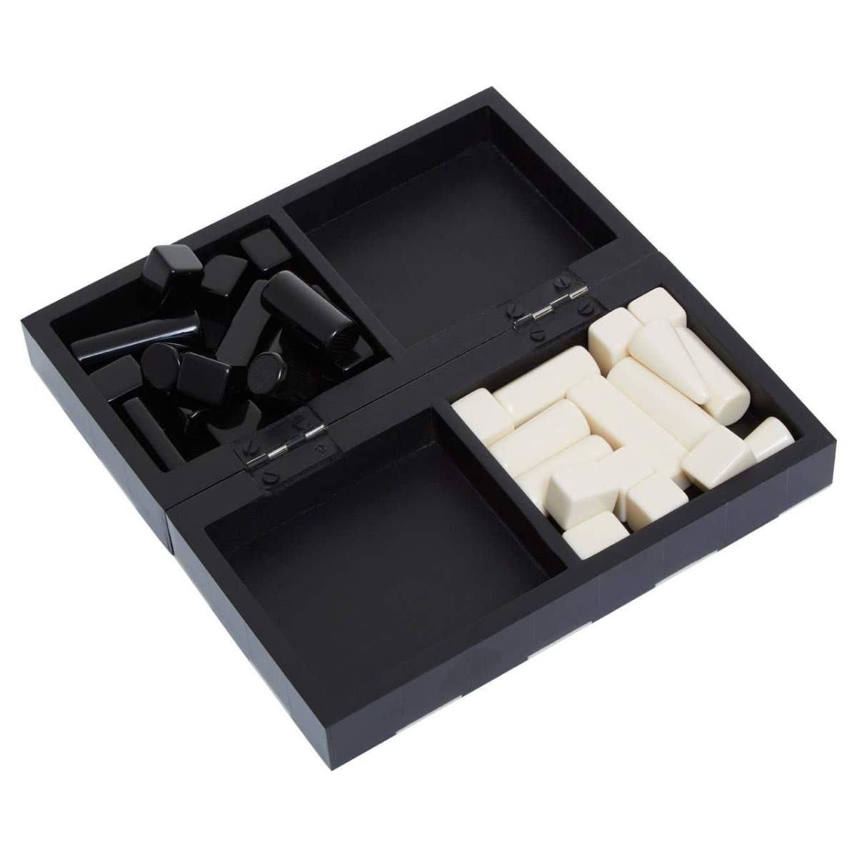 Beaumonde Home Churchill Games Small Black and White Foldable Chess Set