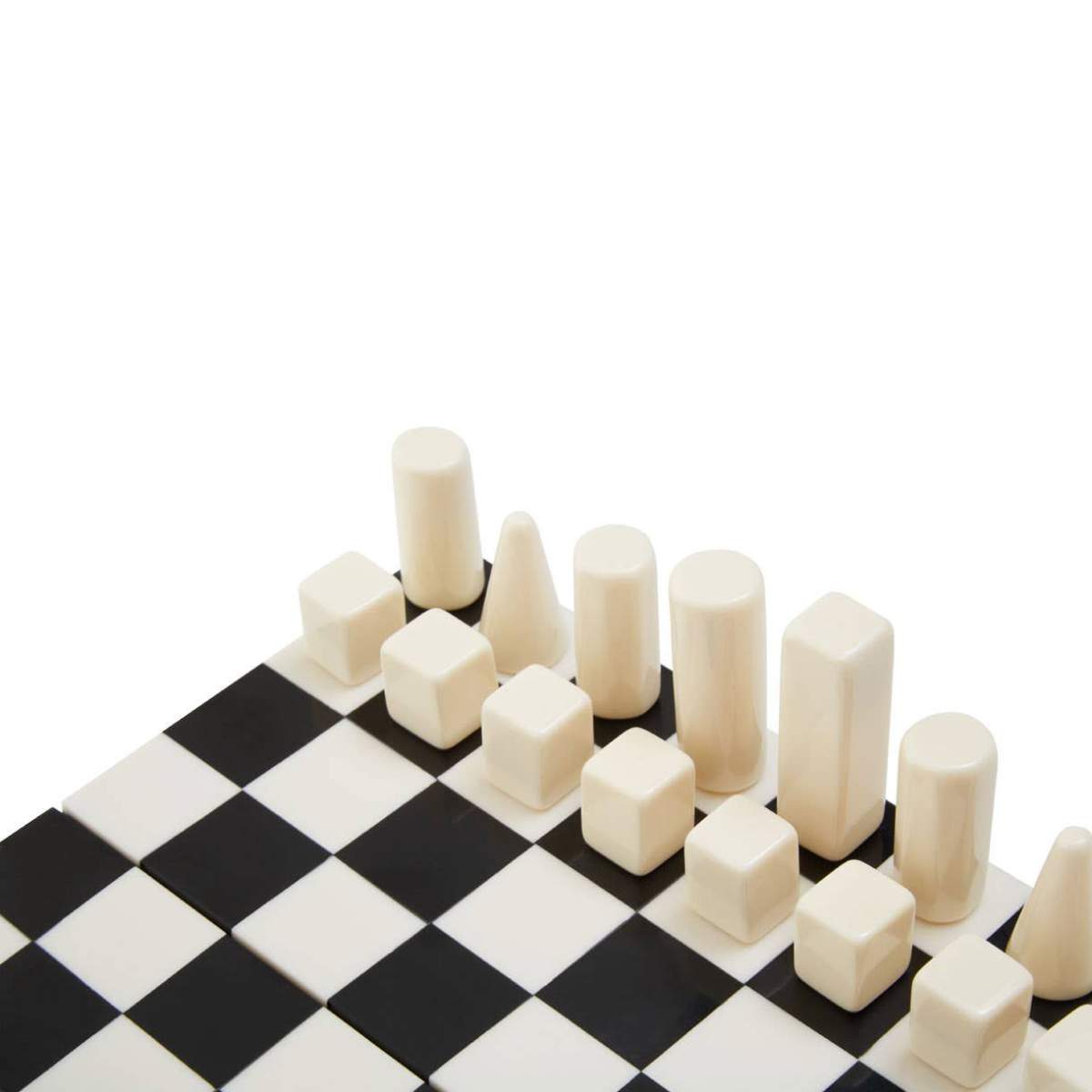 Beaumonde Home Churchill Games Small Black and White Foldable Chess Set